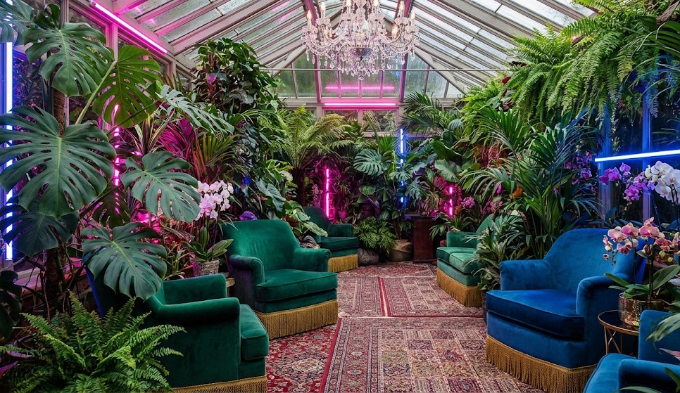 Neon Conservatory by Antumbra