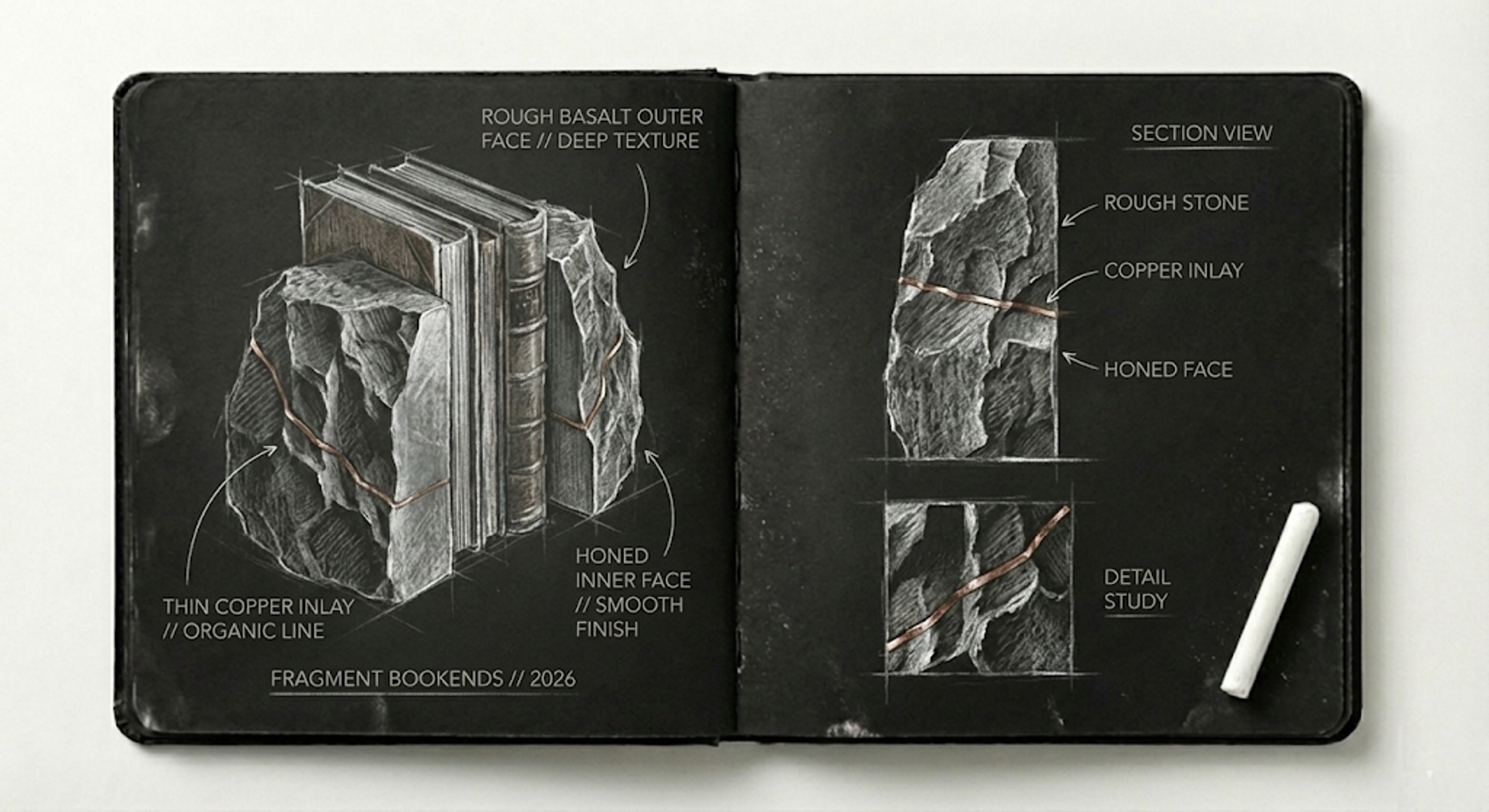 Fragment Bookends Sketch