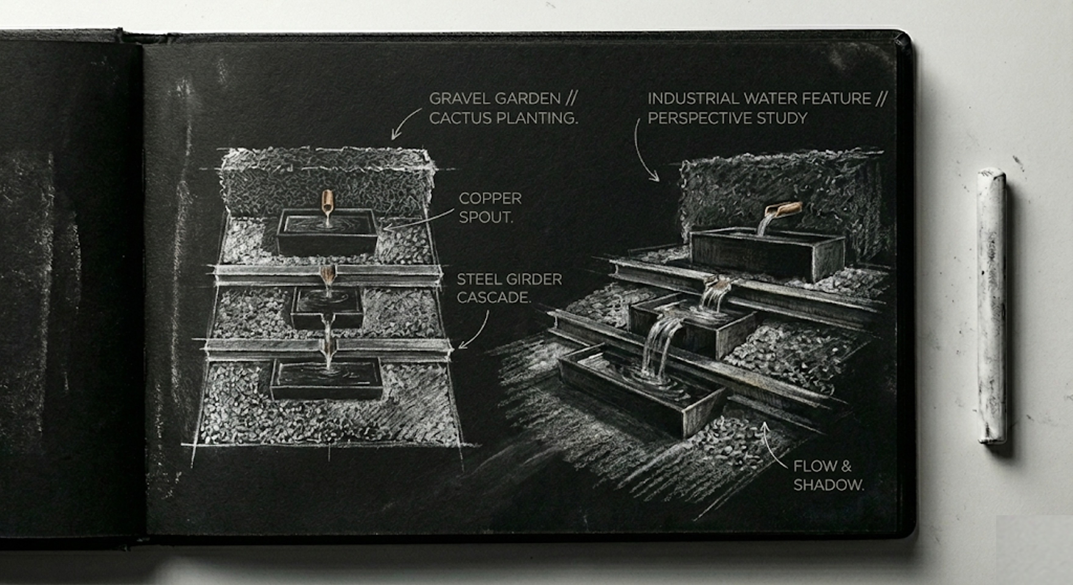 Cactus Steel Water Study