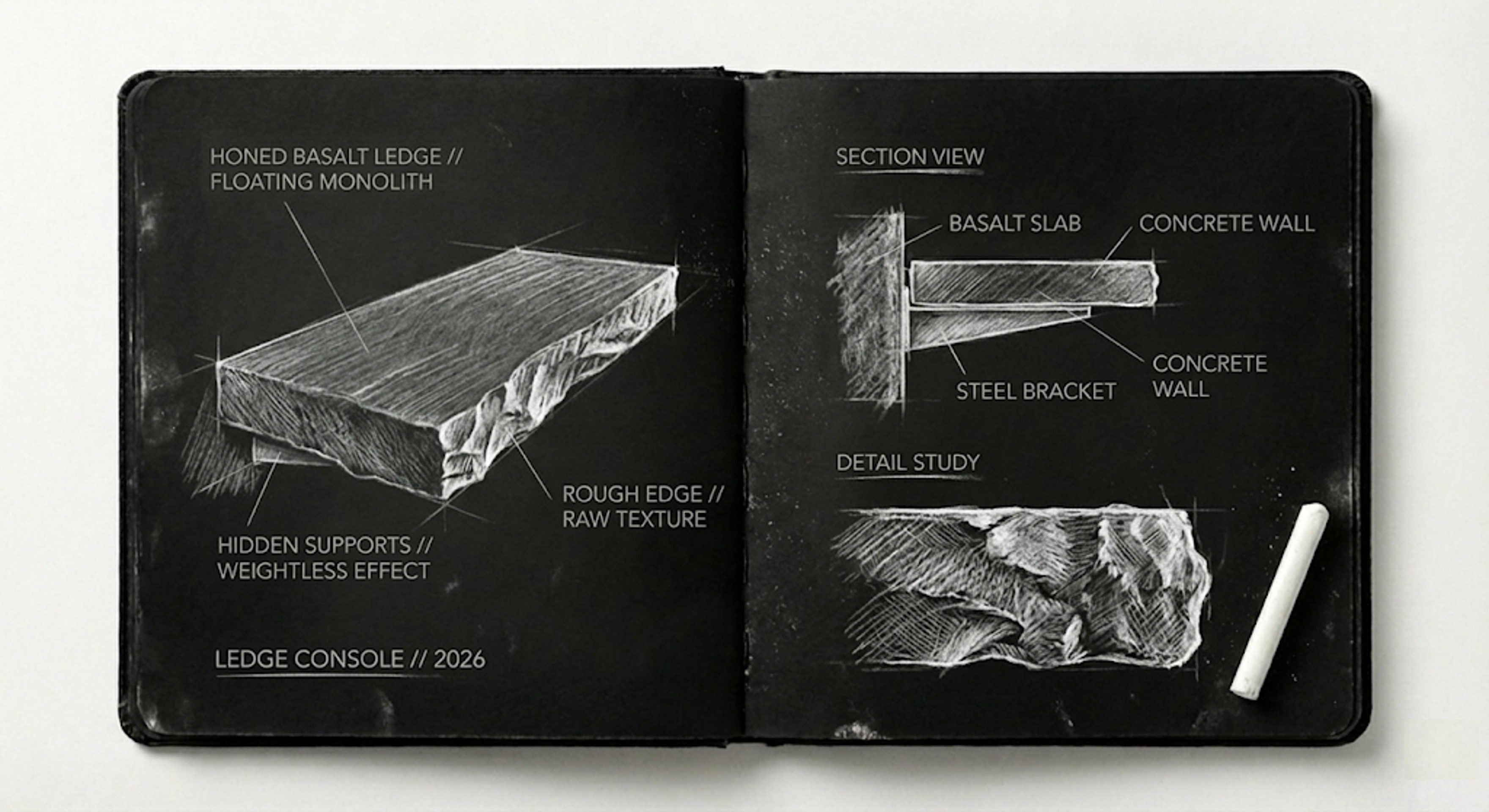 Ledge Console Sketch